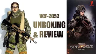 Verycool VCF 2052 Miss Spetsnaz  1/6 scale figure unboxing and review
