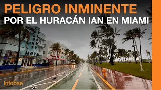 Temporal de lluvia en Miami: lo último sobre el huracán Ian y su trayectoria