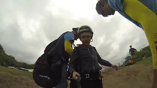 Patrick Paragliding with Wild2Fly in Wilderness South Africa April 2019