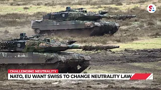 Switzerland’s neutrality prevents its weapons from going to Ukraine