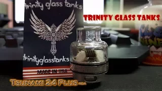 รีวิว แคปแก้ว Trinity Glass Cap for Tsunami 24 Plus RDA (แท้) เจ็บคอครับคลิปนี้ รีวิวมั่วๆสไตล์เรา