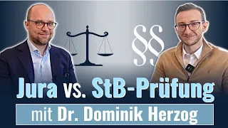 Jura vs. Steuerberaterprüfung mit Dr. Dominik Herzog - ESH Examensvorbereitung