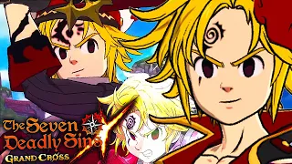 A GOD TIER DEMON FINALLY ON GLOBAL! BLUE DEMON MELIODAS SHOWCASE! | Seven Deadly Sins: Grand Cross