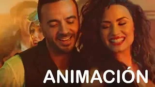 Luis Fonsi, Demi Lovato - Échame La Culpa(Animation)