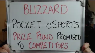BLIZZARD Pocket PRIZE POOL Promised to AWC and MDI eSPORTS!!