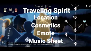 Prophet of Fire - Location, Emote & Cosmetics (Season of Prophecy) | Sky: Children of the Light
