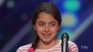 Laura Bretan   Mel B's GOLDEN BUZZER   America's Got Talent 2016 Auditions