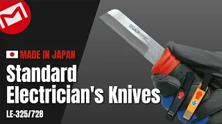 Standard electrician's knives【LE-325/728】 MARVEL CORPORATION