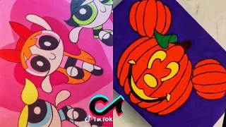 People Painting Things on TikTok for 7 Minutes Straight (Part 44)  Tik Tok Art Compilation