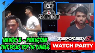 Tekken 8 Tournament - Havoc 3 Pakistan Top 16 & Top 8 | SpookyVision Watch Party