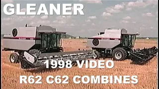 1998 AGCO GLEANER Combines R62 C62 Promotional Film