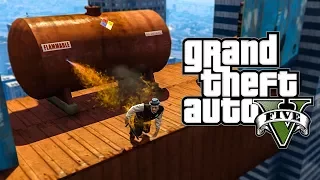 IZGORELA GA CISTERNA ! Grand Theft Auto V - Death run w/Cale