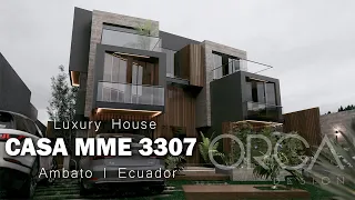 CONTEMPORARY ARCHITECTURE | CASA MME 3307 | 210 m2 + 110 m2 | Ambato - Ecuador | in 4K | ORCA