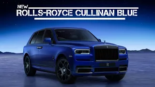 Rolls-Royce Cullinan Blue Shadow Edition Space Inspiration