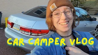 Can I Turn My Honda Accord Into A Camper? | Car Camping Vlog