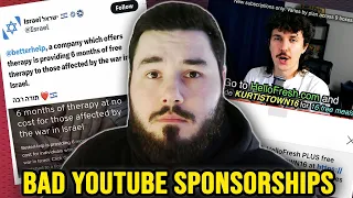 We Need to Talk about YouTubers Being Sponsored by Bad Companies (HelloFresh + Better Help)