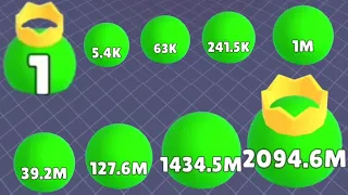 Balls io -  I got 1 from  2094.6M