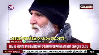 KEMAL SUNAL’IN FİLMİNDEKİ O SAHNE GERÇEK OLDU, FELÇLİ ADAM DEPREM ANINDA YÜRÜDÜ