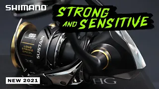 SHIMANO SUSTAIN J 2021: STRONG AND SENSITIVE!!!