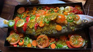 Super tasty fish ! My grandmother taught me this dish! The most delicious stuffed fish recipe ever