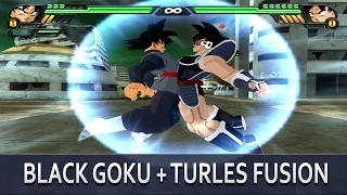 Goku Black and Turles Fusion | Ultimate Evil Goku | DBZ Tenkaichi 3 (MOD)