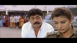 Malashree Gives Police Job To Devaraj | Best Scene of Circle Inspector Kannada Movie