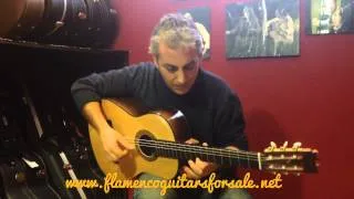 Pedro Javier González plays the Jerónimo Pérez 2013 flamenco guitar for sale