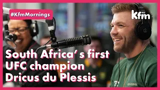 Dricus du Plessis on his historic UFC win: "I've never prayed like that in my life"