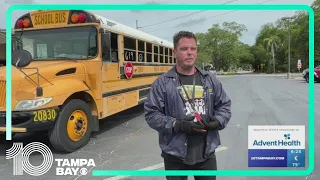 Beautiful People: Pinellas bus driver spreads positivity for Largo Middle School students