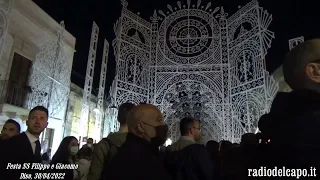 Festa SS Filippo e Giacomo - Diso 2022 - Accensione Luminarie