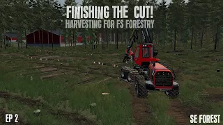 FS22 Forestry on Holmakra | Harvesting for FS Forestry! Timelapse EP 2