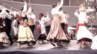 Rancho Folclórico de Zebreiros com Vira da Eira na Festa do Sável e da Lampreia em Gondomar 2010