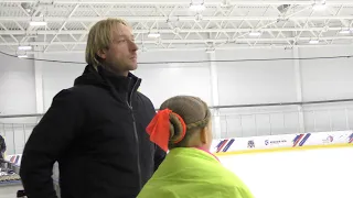 "Go оn jumps  aggressively!" Sofia Titova, SP Gypsy Dance. Сoach Evgeni Plushenko