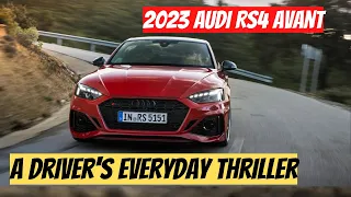 2023 Audi RS4 Avant Competition Plus Is A Driver's Everyday Thriller