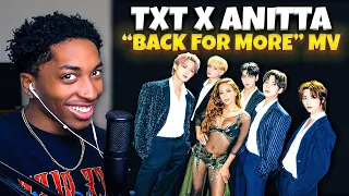 TXT (투모로우바이투게더), Anitta Back forMore' Official MV | REACTION