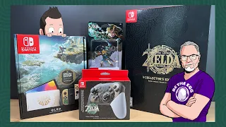 Unboxing Zelda: Tears of the Kingdom Collectibles! Game of The Year?!?