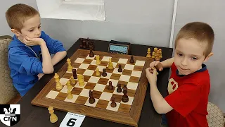 Tweedledum (1456) vs Tweedledee (1249). Chess Fight Night. CFN. Blitz