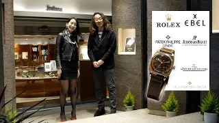 A Visit To The Vintage Watch Boutique In Tokyo.