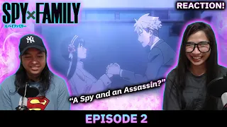 SPY x FAMILY Episode 2 Reaction | "Secure A Wife"