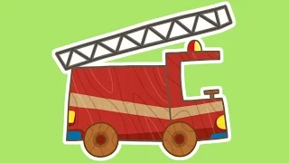 The Car Toons. A New Cartoon! A Fire Truck