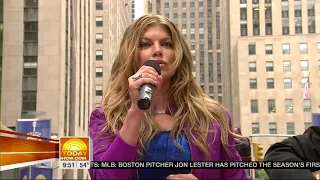 Fergie - Big Girls Don't Cry (Live @ NBC The Today Show) (2008/05/20) HD