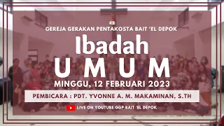 Ibadah Minggu Online GGP Bait 'El Depok | 12 Februari 2023