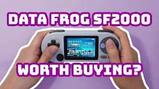 Data Frog SF2000 is it worth buying this $20 retro gaming handheld console?