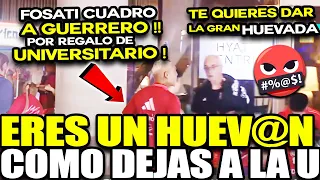 Jorge Fossati DESAHUEVEO a Paolo Guerrero por dejar obsequio de Universitario