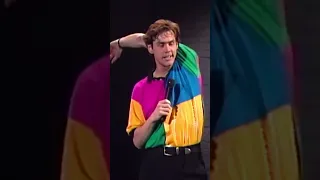 | How to distract a girl according to Jim Carrey | Young JIM CARREY'S UNNATURAL ACT | 1991 |