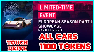 Asphalt 9 - EUROPEAN Season Part 1 SHOWCASE Touchdrive