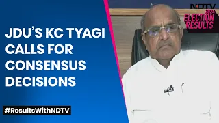 Lok Sabha Elections 2024 | "Do Reforms Unanimously": JDU's KC Tyagi