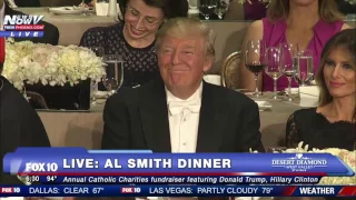 FULL: Hillary Clinton Roasts Donald Trump At 2016 Al Smith Dinner - FNN