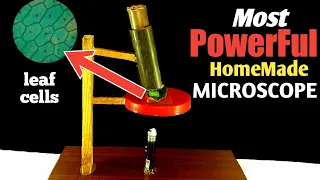 How To Make A Powerful DIY Microscope That's Easy To Use!