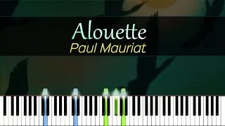 Alouette - Paul Mauriat | Piano Tutorial | Synthesia | How to play